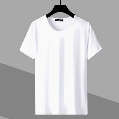 Men's Simple and Classic Solid Short Sleeve T Shirt Casual Summer Style