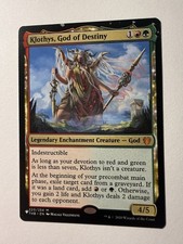Klothys, God of Destiny #220 The List - Theros Beyond Death Regular Mythic MTG