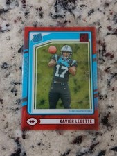 2024 Clearly Donruss XAVIER LEGETTE Rated Rookie Red /99 #66 Panthers RC