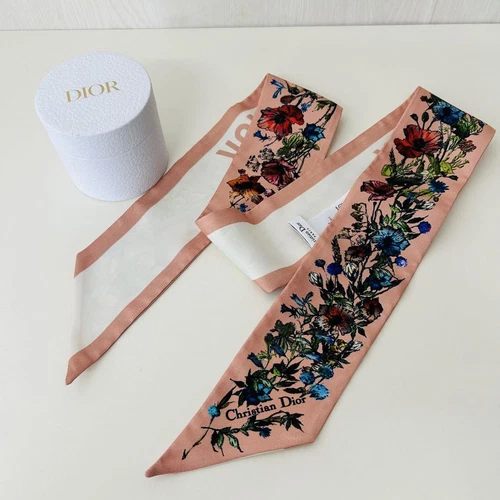 Foulard Christian Dior Mitzah 15MIF106I611 longu cm boîte incluse