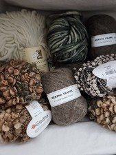 Gourmet Yarn Collection. Wool Blends. Twelve Piece.