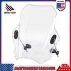 WOLFLINE General Windshield Windscreen for Honda Yamaha Kawasaki BMW Triumph