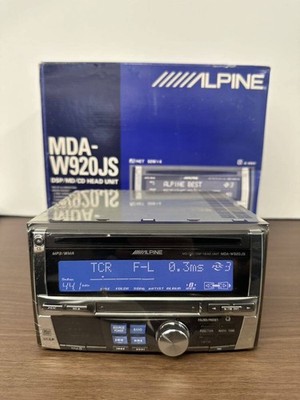 [Open box unbenutzt] ALPINE MDA-W920JS 2DIN Auto Audio CD/MD Deck Equalizer MDLP