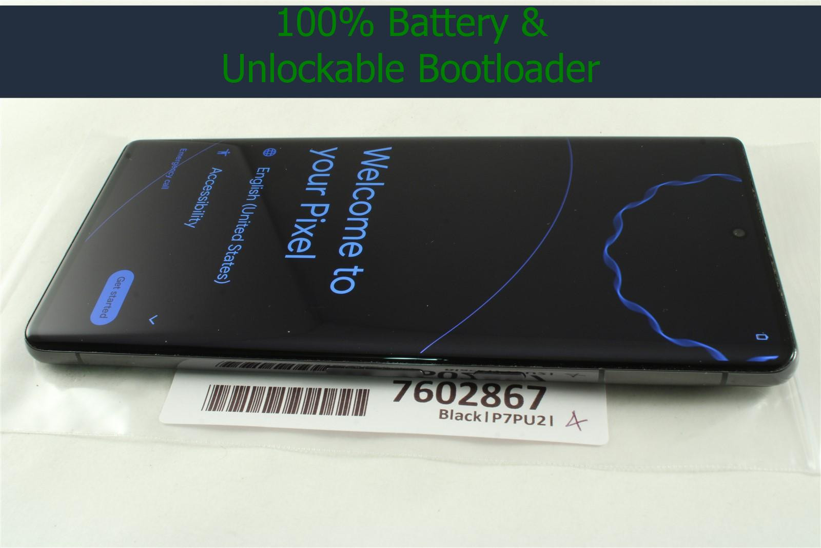 Google Pixel 7 Pro Unlocked AT&T T-Mobile Verizon Unlockable Bootloader 7602867