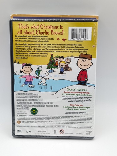 A Charlie Brown Christmas Peanuts 50th Anniversary Deluxe Edition DVD - Picture 2 of 16
