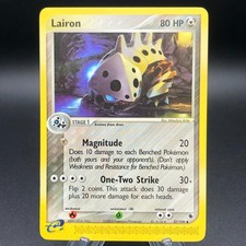 Pokemon Lairon 37/109 - NM - 2003 Ruby & Sapphire Non-Holo Uncommon on eBay