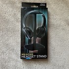 Universal Desk Headset Hanger Stand Desktop Holder for All Headphones Black — photo 1