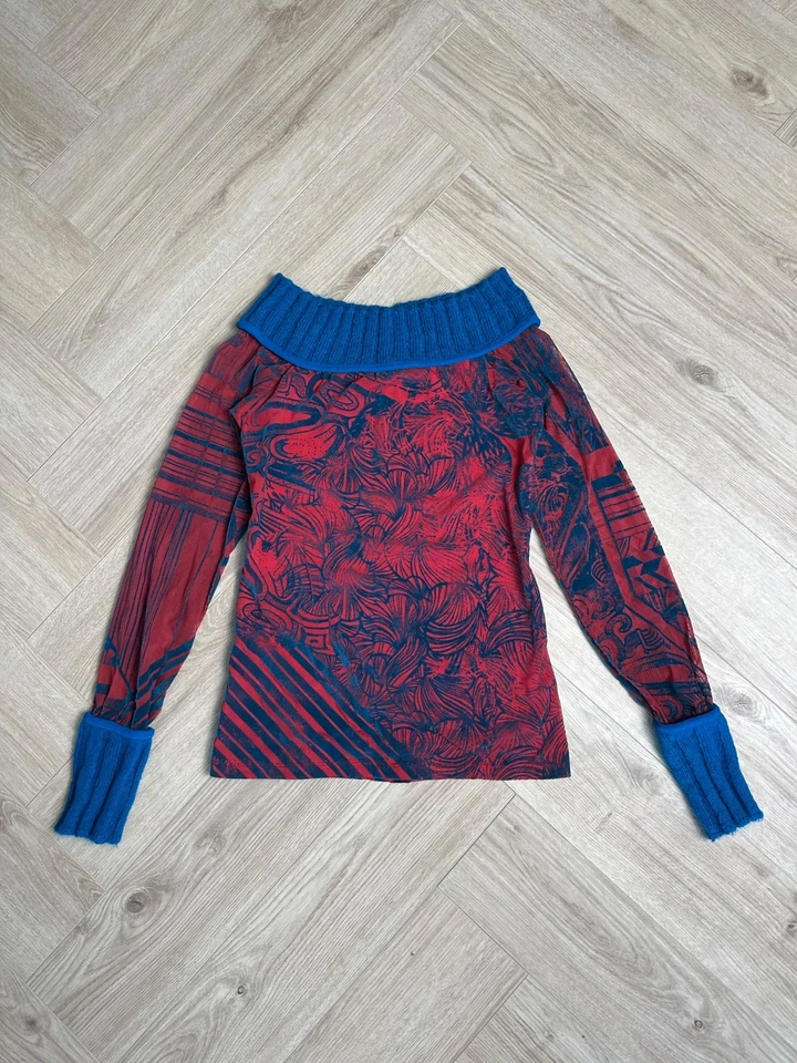 Женский нейлоновый топ Save The Queen с сеткой y2k размер S - Изображение 2 из 4