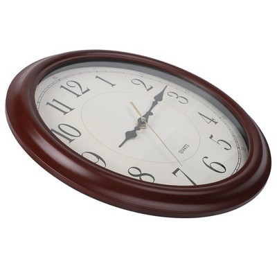 Zeitlose Vintage Wanduhr 33 cm leise nicht tickend gut ablesbare Zahlen