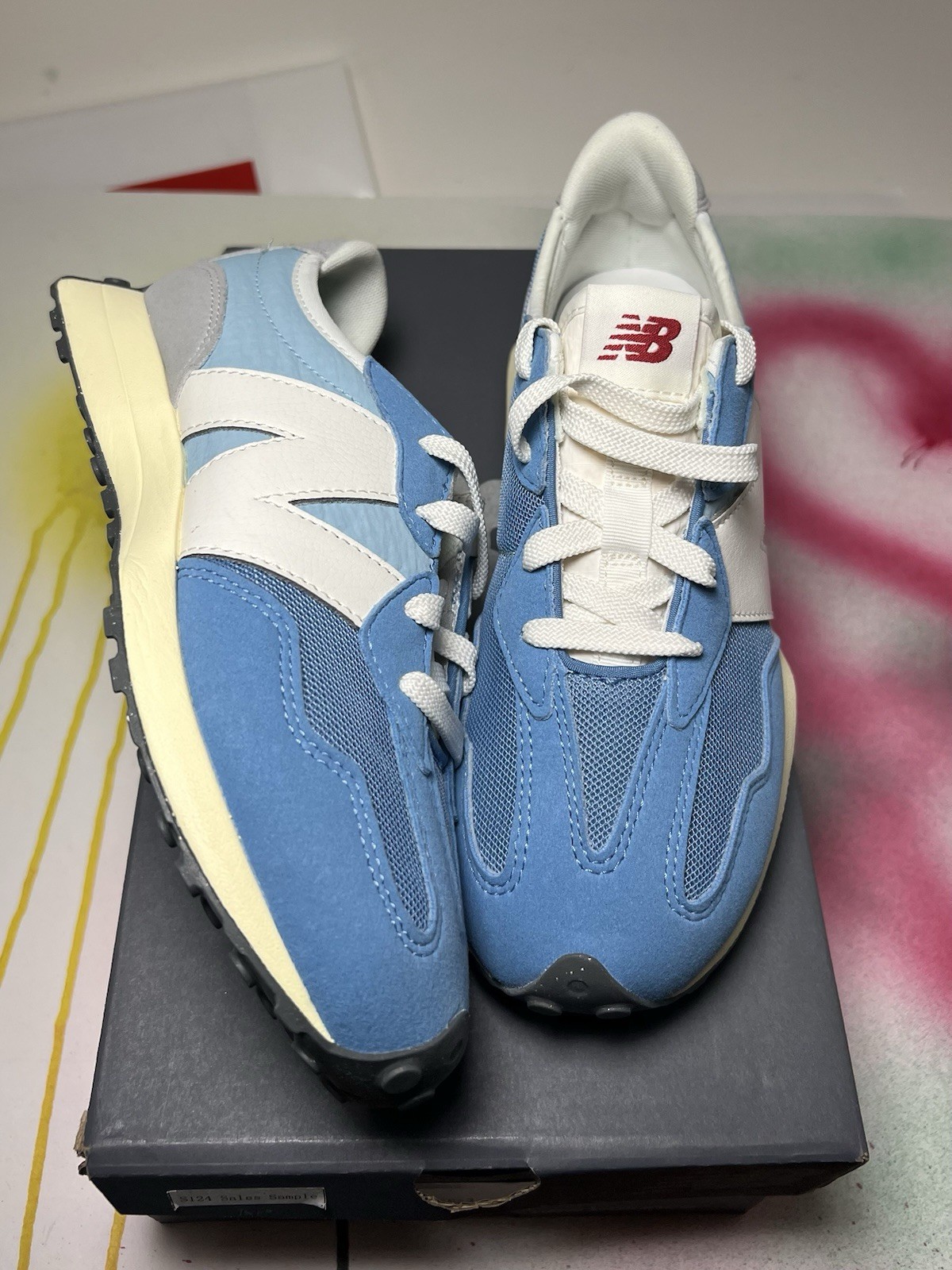 New Balance 327 Sample Pair Woman’s Size 7 Rare, Unreleased image 9