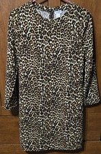 J. Crew Animal Print Dress