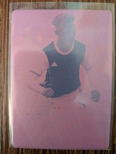 OMARI GIRAUD-HUTCHINSON 2022 Leaf Metal Spccer MAGENTA PRINTING PLATE 1/1 Card