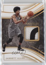 2019-20 Panini Immaculate Materials Gold 5/10 Jarrett Allen #MT-JAL 7y2