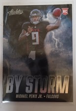 2024 Panini Absolute - By Storm Michael Penix Jr. #BS-MPJ Spectrum Red /150 (RC)
