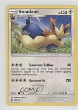 Stoutland Pokémon Sun & Moon Base #105