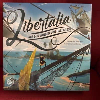 Libertalia Brettspiel - Deutsch Feuerland Spiele Stonemaier Games Paolo Mori NEU
