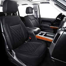 for 2019-2025 Silverado/Sierra 1500 2500 3500 Cars 2019-2025 Front Black