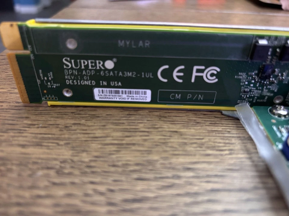 Supermicro x11DPT-L compute node with M.2 Riser, No Heatsink, No RAM, No CPU - Image 3 of 4