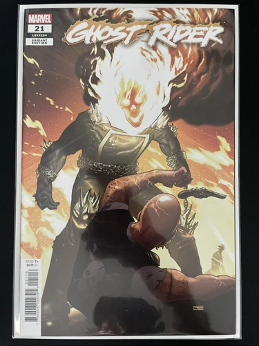 Ghost Rider #21 (Marvel) Taurin Clarke 1:25 Incentive Variant Cover