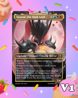 Sauron, the Dark Lord | MTG Premium Art Card