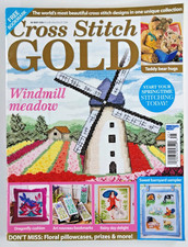 Cross Stitch Gold Magazine Issue 66 May June 2018 Farm Animals Teddy Bear Dog