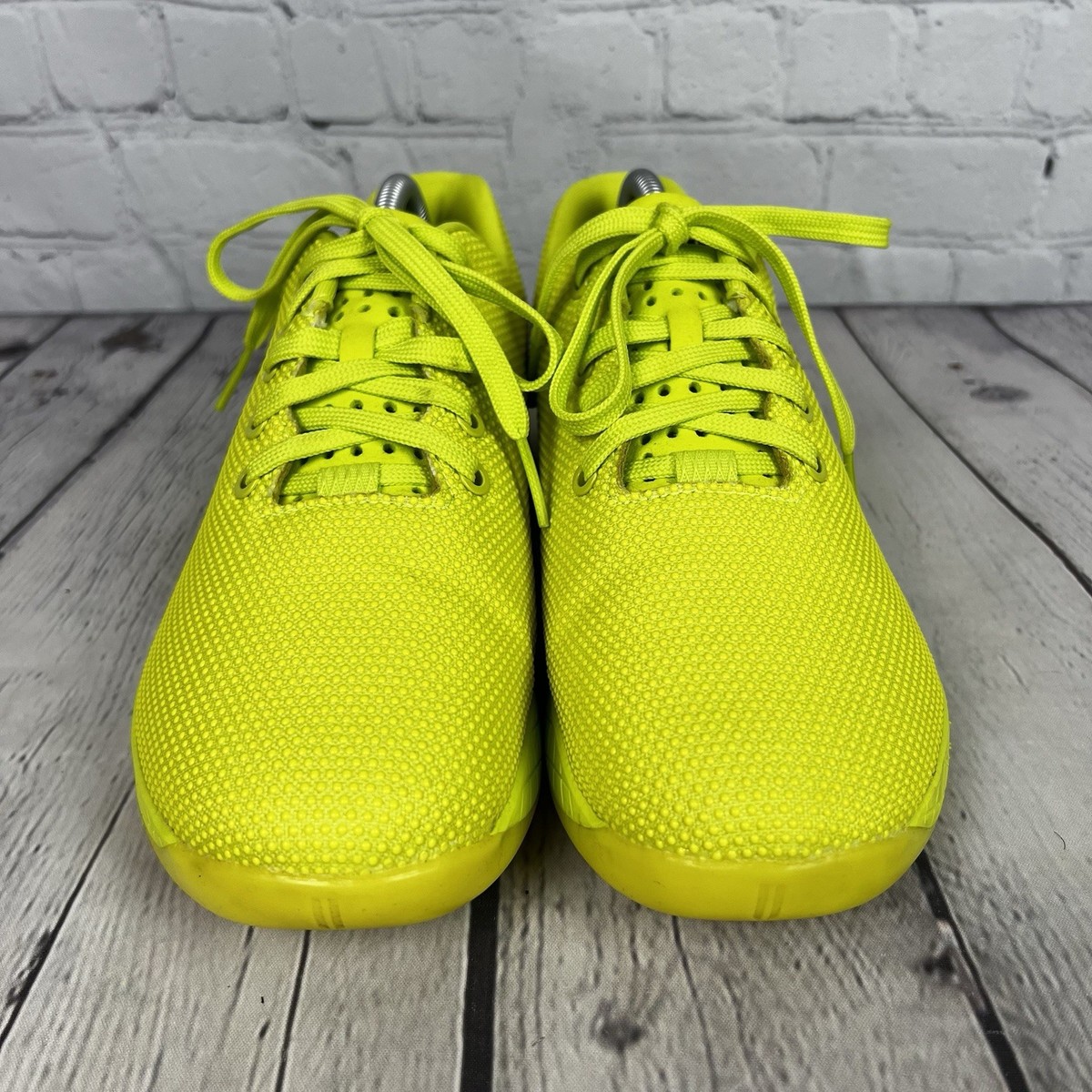 Nobull Turf Trainer Neon Green Yellow Women 10.5 Men