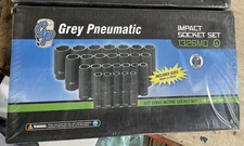 Grey Pneumatic 1326MD 1/2" Drive Deep Length Metric Socket Set - 26 Piece