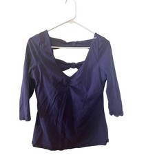 Bra Tops Branded Scoop Neck Sports Bra in Pur...
