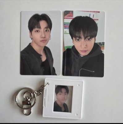 BTS Jungkook ARIRANG GLOBAL特典トレカ キーリング BTS Jungkook Official Arirang POB Set - 2 Photocards + 1 Keyring