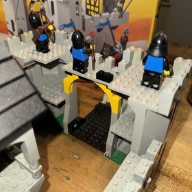 LEGO 6074 Black Falcons Fortress - 98% Complete with Box & Instructions