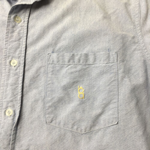 Bob Allen Shooting Shirt Mens Large Blue Chambray Right Handed Cotton Pocket - Picture 3 of 10