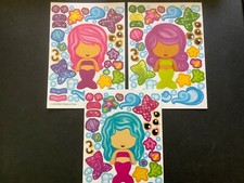 Mermaid stickers - create your own mermaid with stickers - set of 24