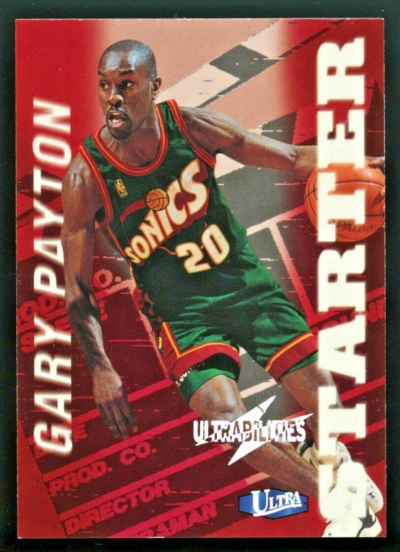 199798 Fleer Ultra Ultrabilities Starter Gary Payton Card 6S HOF eBay