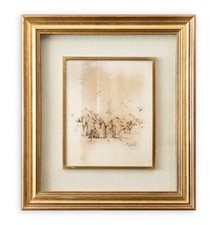 Salvador Dalì (1904 -1989 ) OPERA IN LASTRA D' ARGENTO 996 QUADRO in CORNICE