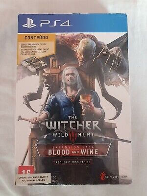 Jogo The Witcher 3 Wild Hunt Expansão Blood And Wine Ps4