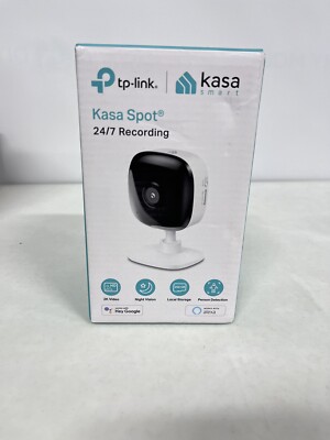 Tp-Link  Kasa Spot HD 2K Video 24/7 Recording Security Wireless Camera