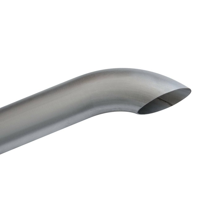 5" OD X 60" Aluminized Curved Stack Pipe eBay