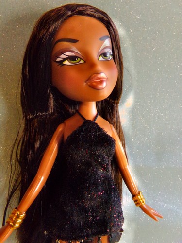 VESTIDO DE TERCIOPELO BRATZ FASHION 2006 FLASHBACK FEVER SASHA - Imagen 5 de 5