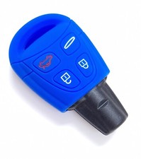 Key Cover For Saab 9-3 9-5 93 95 2003 - 2009 Silicone Case Remote 4 Button Fob 1
