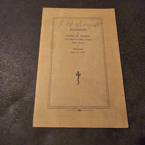 OKLAHOMA LODGE OF RESEARCH Freemasonry Masonic Books Vintage Lot 1919 1923 1937 - Picture 2 of 20
