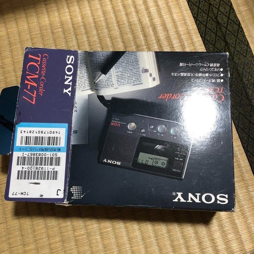 Sony TCM-77 Voice Recording Cassette Player Japan - Picture 14 of 20