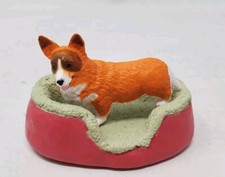 Corgie Dog  Dog Bed 2.75" Animal Educational Toy Figure
