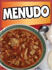 Menudo Decal Window Sticker Mexican Food Truck Concession Vinyl Restaurant 2
