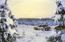 Alister McRae David Senior Subaru Legacy 1993 WRC Rally Old Photo 1