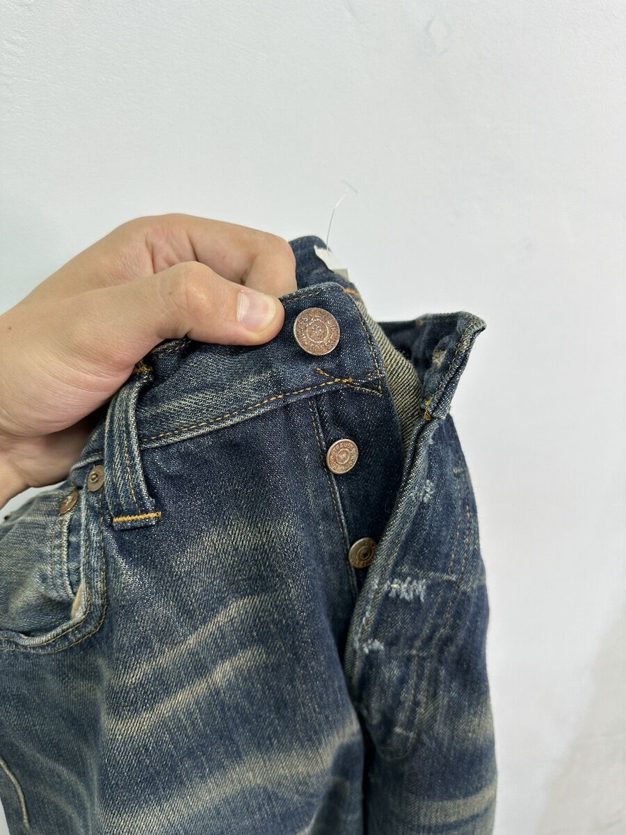 Levi's Limited Edition 573/829 Distressed Salvage Rare Jeans Levi's Limited Edition 573/829 Distressed Salvage Rare Jeans