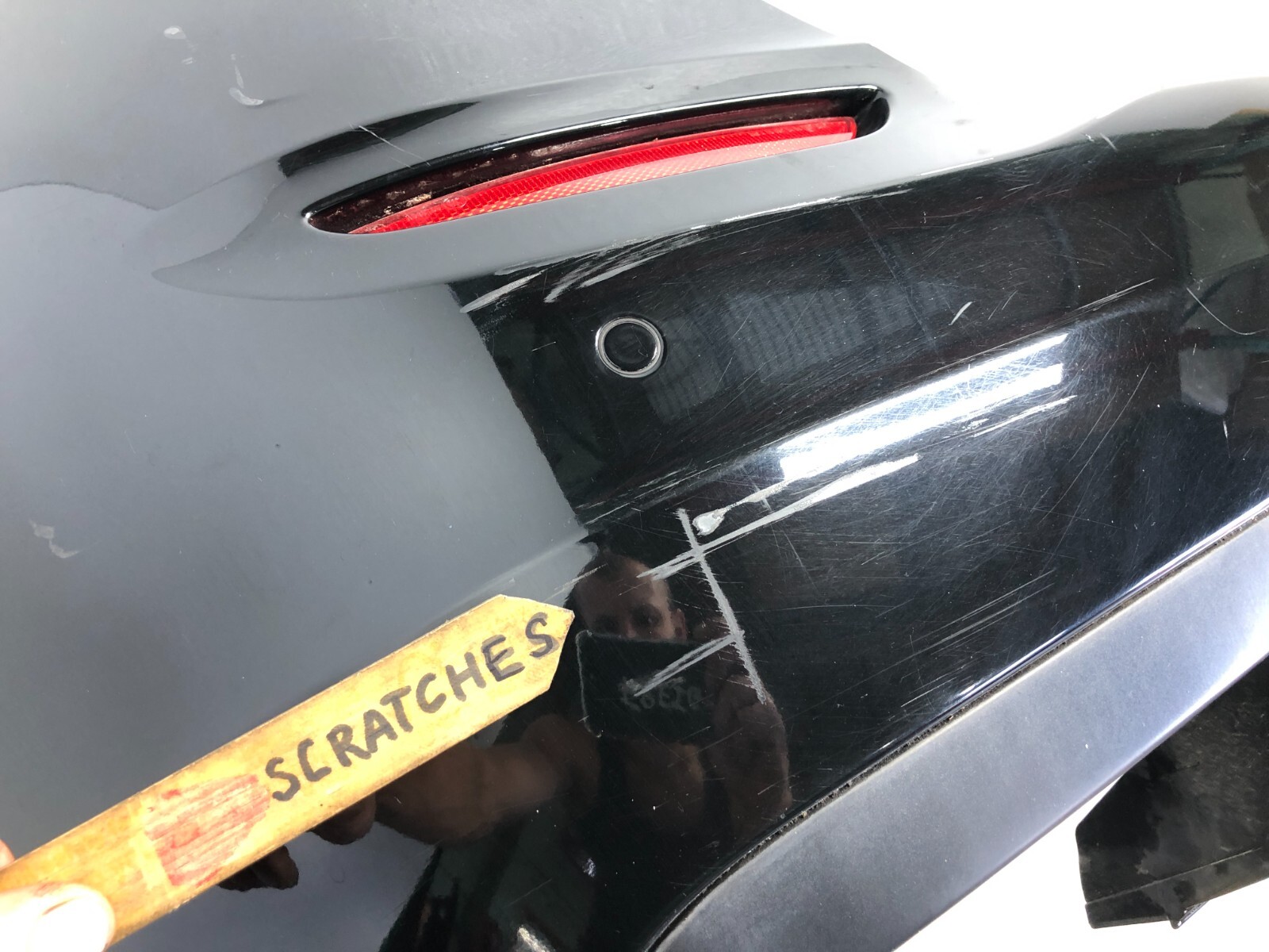 2014-2017 MASERATI QUATTROPORTE AWD REAR BUMPER COVER ASSEMBLY OEM #NOTE