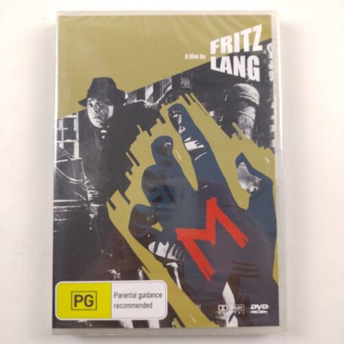 M DVD A Film by Fritz Lang Region 4 BRAND NEW SEALED - Picture 1 of 2