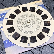 Sawyer's Single view-master Reel 642 Valparaiso and Vina Del Mar Chile HL 1F
