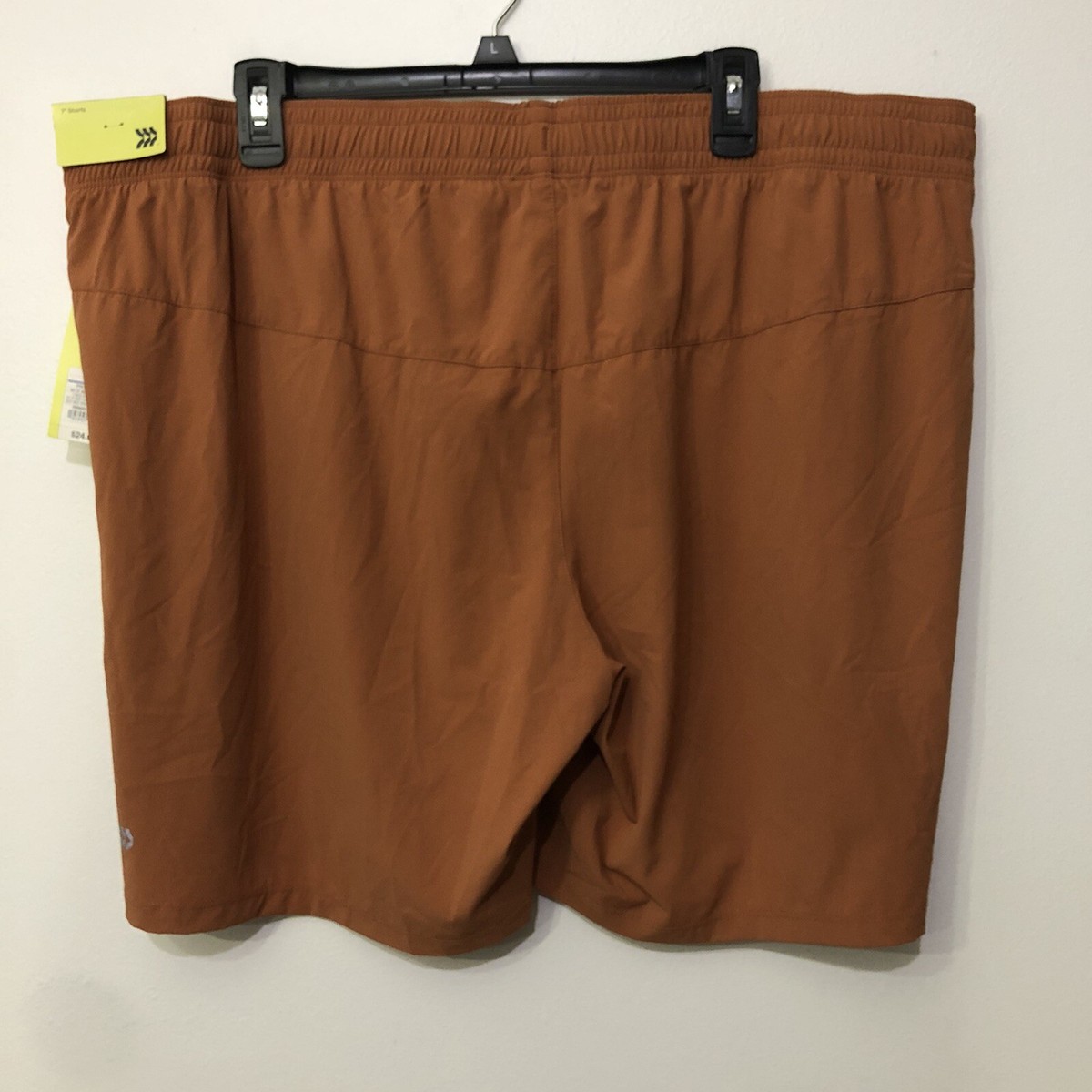 all in motion Womens shorts size xxl Rust New Elastic Waist