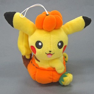 pumpkin pikachu plush